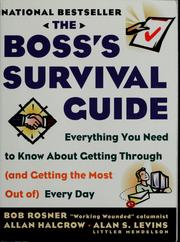 Cover of: The boss's survival guide