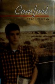 Cover of: Comfort by Carolee Dean