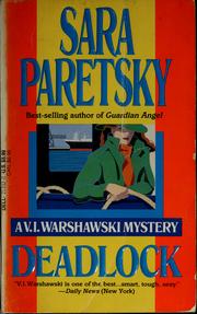 Cover of: Deadlock: a V.I. Warshawski mystery