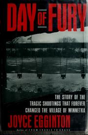 Cover of: Day of fury by Joyce Egginton