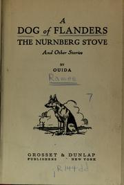 Cover of: A dog of Flanders by Ouida