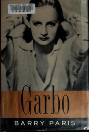 Cover of: Garbo: a biography