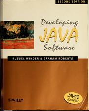Cover of: Developing Java software by R. Winder