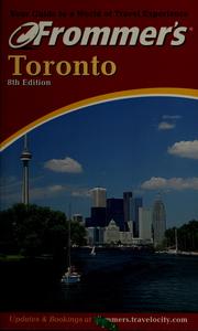 Cover of: Frommer's Toronto