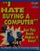 Cover of: I hate buying a computer
