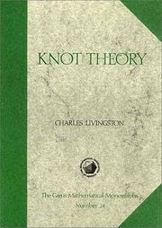Knot theory by Charles Livingston