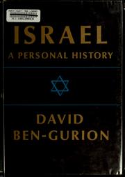 Cover of: Israel: a personal history