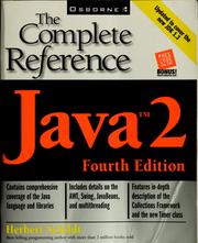 Cover of: Java 2: the complete reference