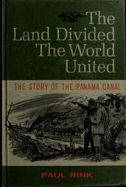 Cover of: The land divided, the world united