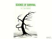 Cover of: Science of survival | L. Ron Hubbard