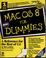 Cover of: Mac OS 8 for dummies