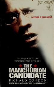 Cover of: The Manchurian candidate