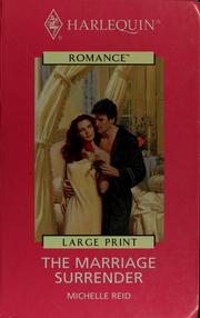 Cover of: The marriage surrender
