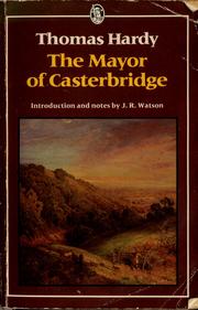 Cover of: The mayor of Casterbridge