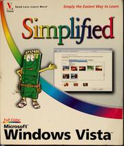 Cover of: Microsoft Windows Vista simplified by Paul McFedries