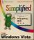Cover of: Microsoft Windows Vista simplified