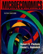 Microeconomics by Robert S. Pindyck, Daniel L. Rubinfeld