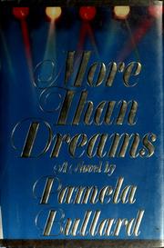 Cover of: More than dreams