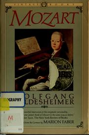 Cover of: Mozart by Wolfgang Hildesheimer