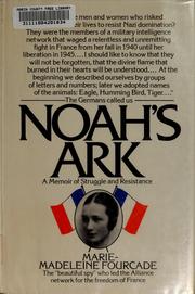 Cover of: Noah's Ark by Marie-Madeleine Fourcade