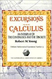 Cover of: Excursions in calculus by Robert M. Young