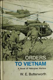 Cover of: Orders to Vietnam by William E. Butterworth III