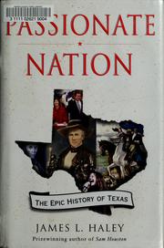 Cover of: Passionate nation by James L. Haley