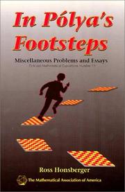 Cover of: In Pólya's footsteps by Ross Honsberger