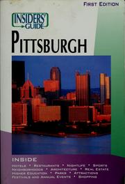 Cover of: Pittsburgh