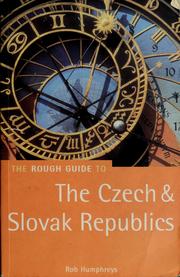 Cover of: The rough guide to the Czech & Slovak republics by Rob Humphreys