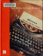 Cover of: Saul Bellow & Keith Botsford by Keith Botsford