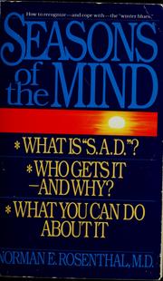 Cover of: Seasons of the mind by Norman E. Rosenthal