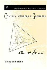 Complex numbers and geometry by Liang-shin Hahn