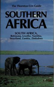 Cover of: Southern Africa by Richard Hubert Francis Cox