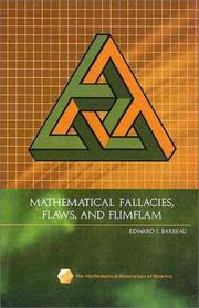 Cover of: Mathematical Fallacies, Flaws and Flimflam (Spectrum)