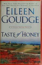 Cover of: Taste of honey
