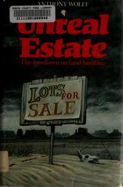 Cover of: Unreal estate