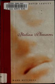 Cover of: Italian pleasures by David Leavitt
