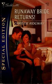 Cover of: Runaway Bride Returns!