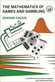 Cover of: The mathematics of games and gambling