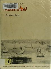 Cover of: Colonial Rhode Island by Carleton Beals