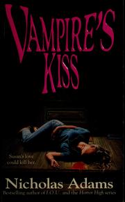 Cover of: Vampire's kiss