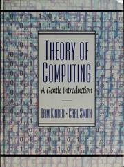 Theory of computing by Efim Kinber
