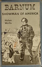 Cover of: Barnum, showman of America