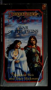 Cover of: War of the twins by Margaret Weis