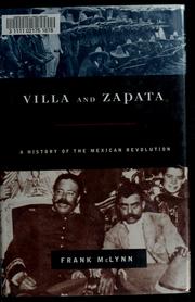 Villa and Zapata by Frank McLynn