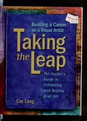 Cover of: Taking the leap