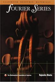 Cover of: Fourier series