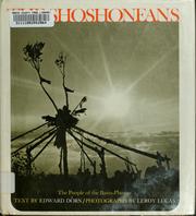 Cover of: The Shoshoneans: the people of the Basin-Plateau.