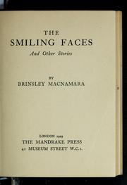 Cover of: The smiling faces: and other stories